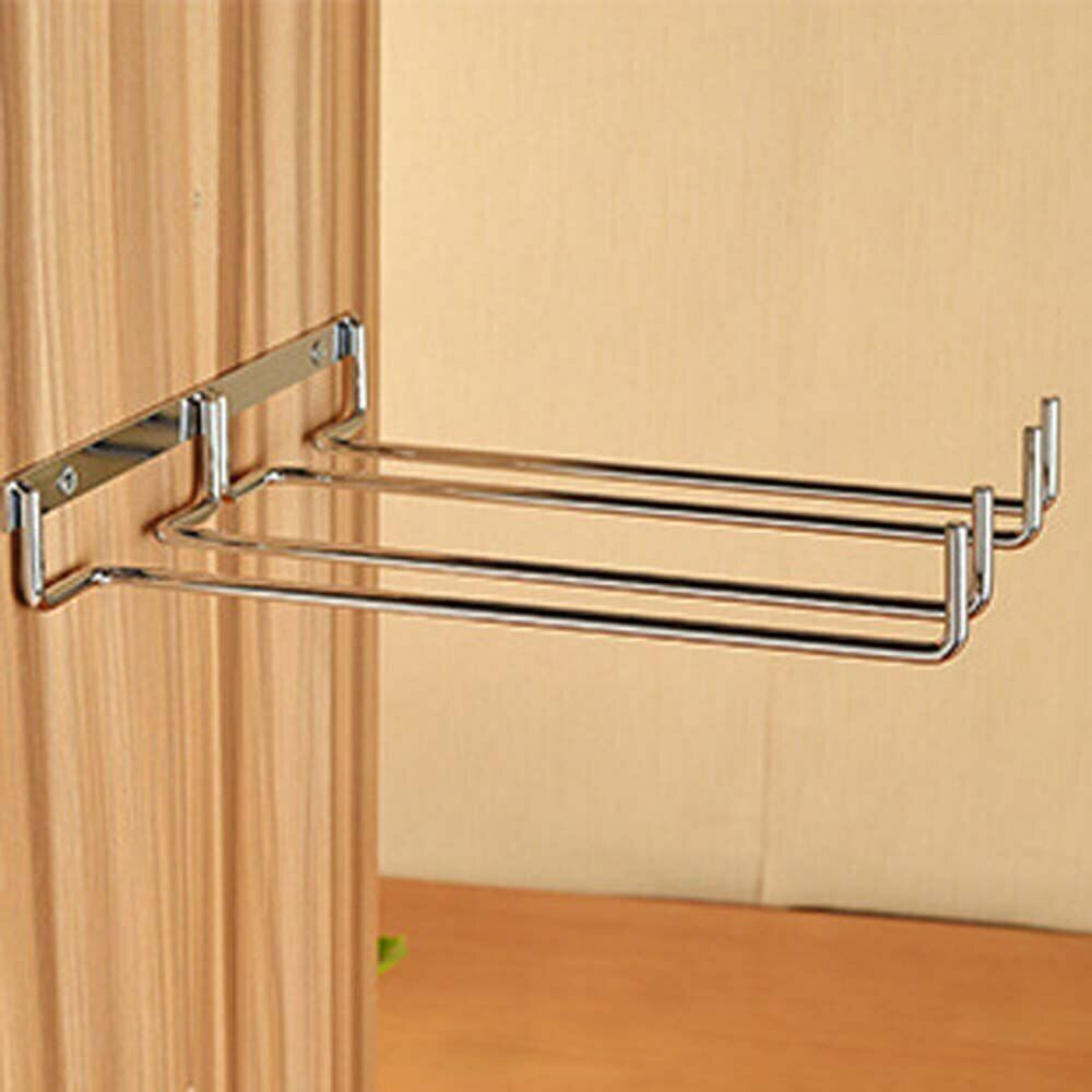 Wine Cup Rack Hanging Metal Wine Stemware Glass Bottle Goblet Inverted Holder
