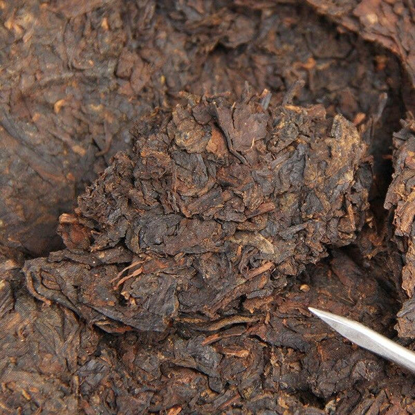 Batch 1701 Collection Ancient Ripe Puer Tea,2017 Menghai Old Shu Puer Tea 357g