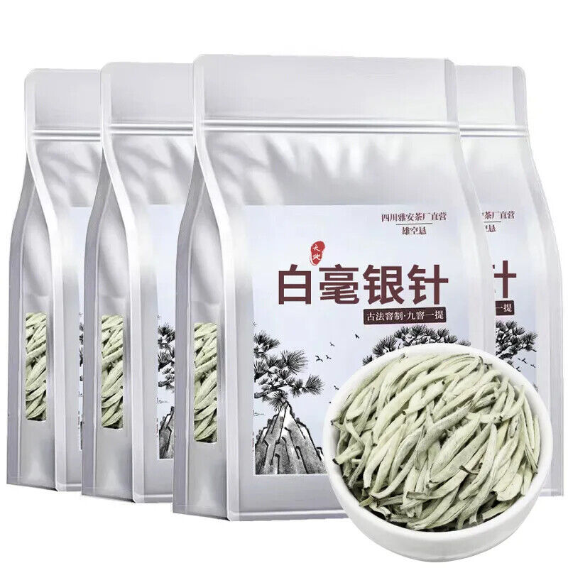 2023 spring new tea silver needle white tea high mountain Bai Hao Yin Zhen Tea