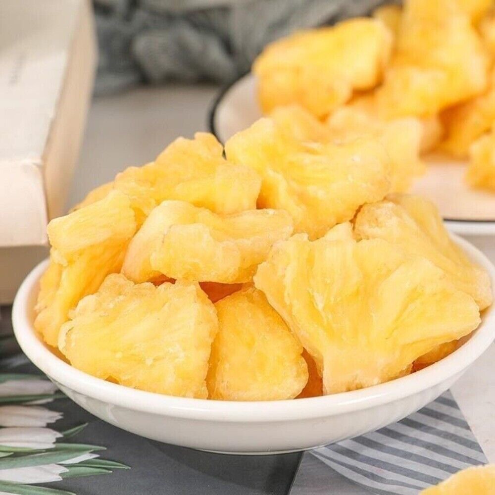 Natural Dried Pineapple Slices 500g Sweet Tropical Infused Water Healthy Snack Secondary image