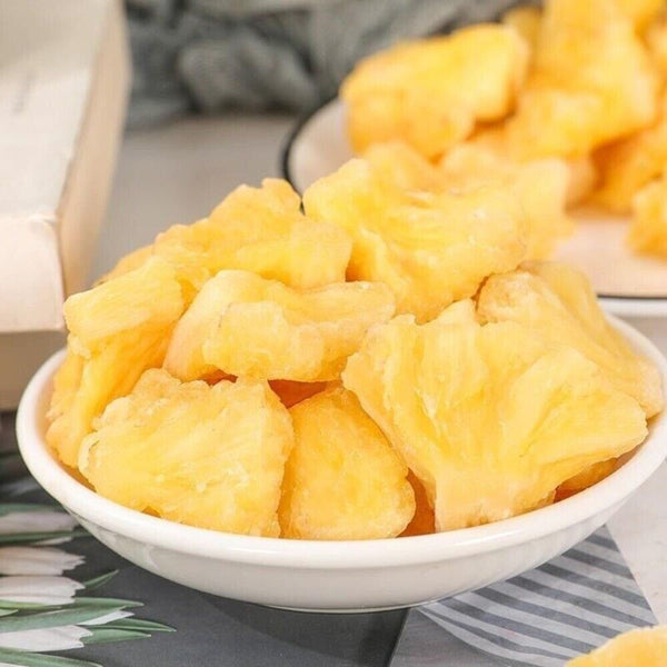 Natural Dried Pineapple Slices 500g Sweet Tropical Infused Water Healthy Snack