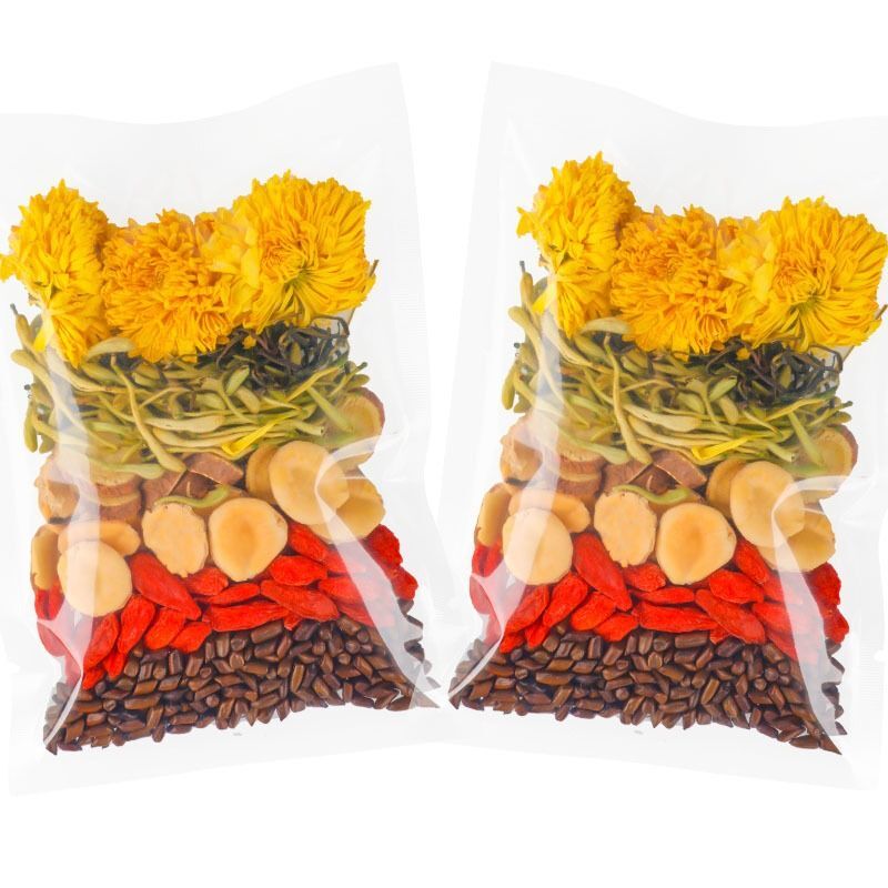 Luo Han Guo Chrysanthemum Cassia Goji Tea Bags Liver Cleanse Throat Lung Support Main image