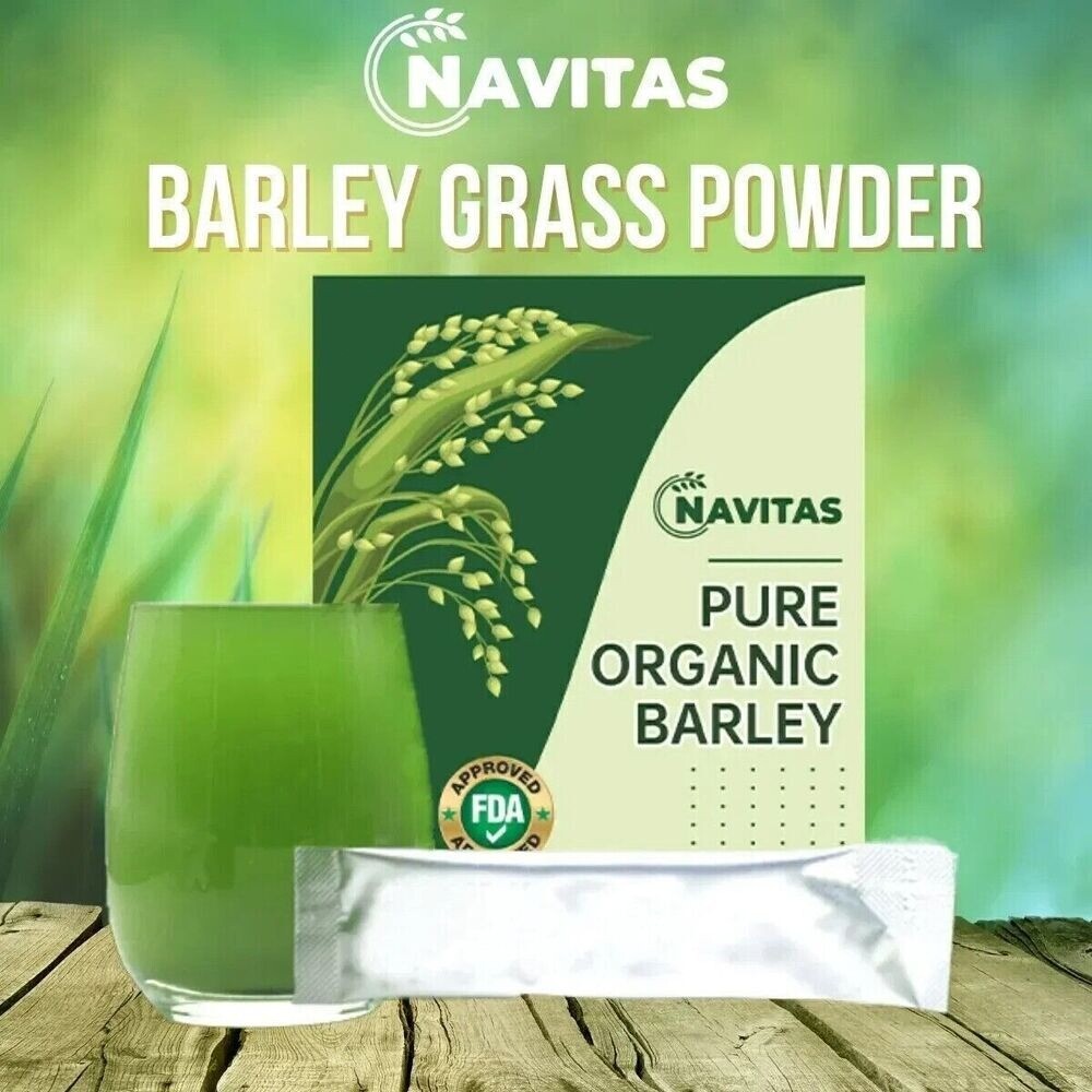 Navitas Organic Barley Grass Powder 3gx20 Pure Natural 1/2/3 Box Main image