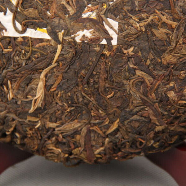Slimming Tea Health Drink   Puerh Tea Natural Raw Pu-erh Tea Cake 357g/12.59oz