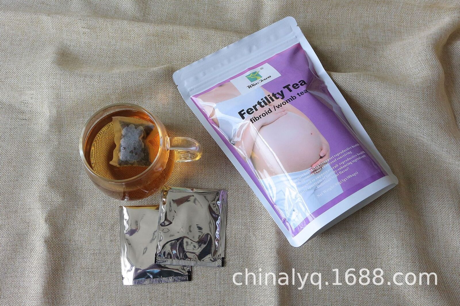 Fertility Tea Man Women Female Fibroid Womb Detox Tea Healthy Drink 3g*30bags