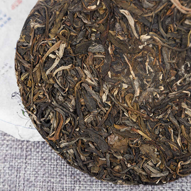 HelloYoung 200g Yunnan Tea Pu'er Raw Tea Cake 薄荷塘茶饼