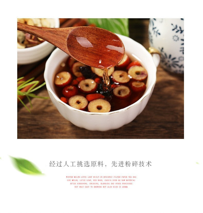 Ten Treasure Blend with Polygonatum, Mulberry & Goji Premium Ginseng Herbal Tea