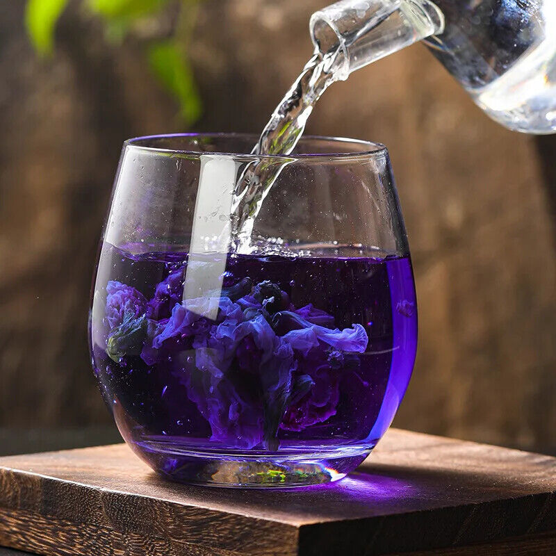 100%Reines wasserlösliches Lebensmittel Matcha Schmetterling Erbsen Blume Pulver
