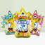 Baidajin Popping Candy Mixed Flavor Creative Candy Snacks百达劲跳糖劲跳棒糖混合味