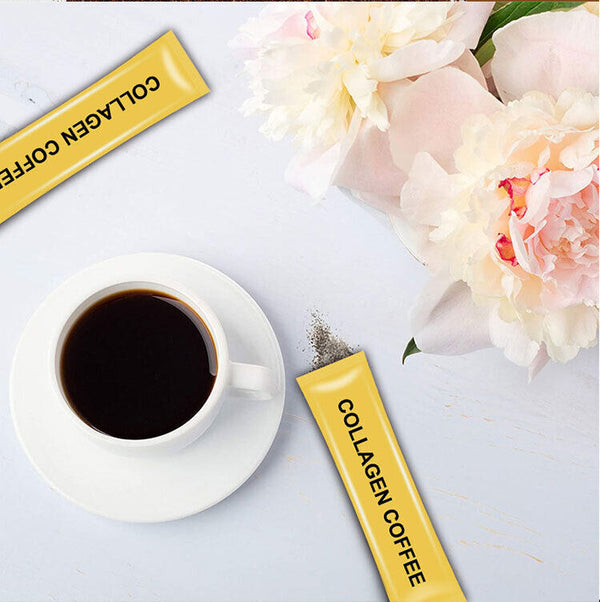Slimming Coffee with Collagen Skin Whitening Collagen Supplements Tea 6g*20bags