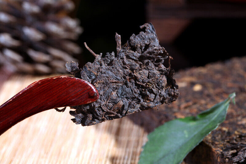 HelloYoung 200g Yunnan Pu-erh Tea Brick Menghai Ripe Tea Ripe Pu Aged Old Tea Black Tea
