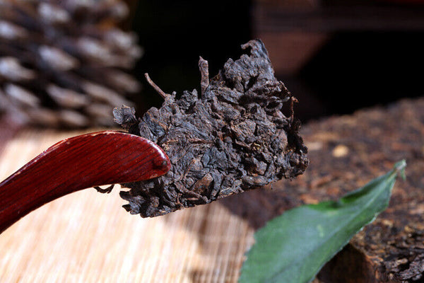 HelloYoung 200g Yunnan Pu-erh Tea Brick Menghai Ripe Tea Ripe Pu Aged Old Tea Black Tea