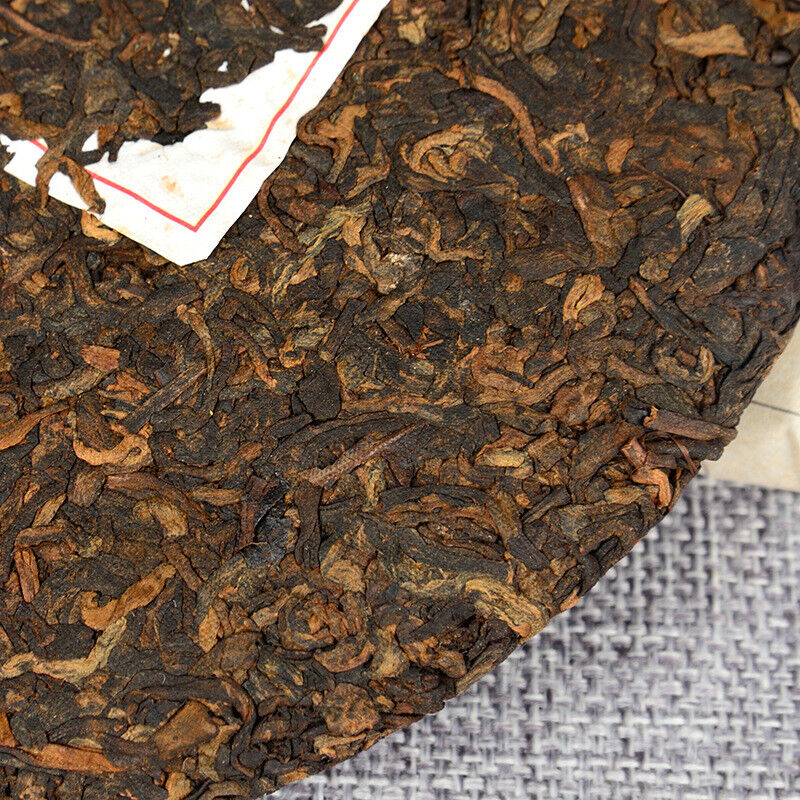HelloYoung Yunnan Puerh Tea Cake 357g Ripe Puerh Tea Cake Ancient Tree Tea Cake