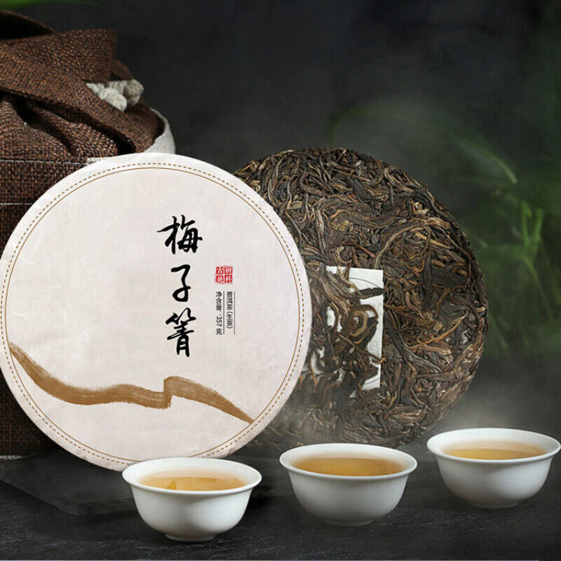 Plum Turnip Ancient Tree Puerh Tea Cake Aged Old Tree Head Spring Tea 357g Main image