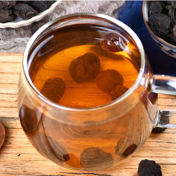 300g Organischer Wu Mei Gan Kräutertee getrockneter Ebenholz Tee Kräuter Tee