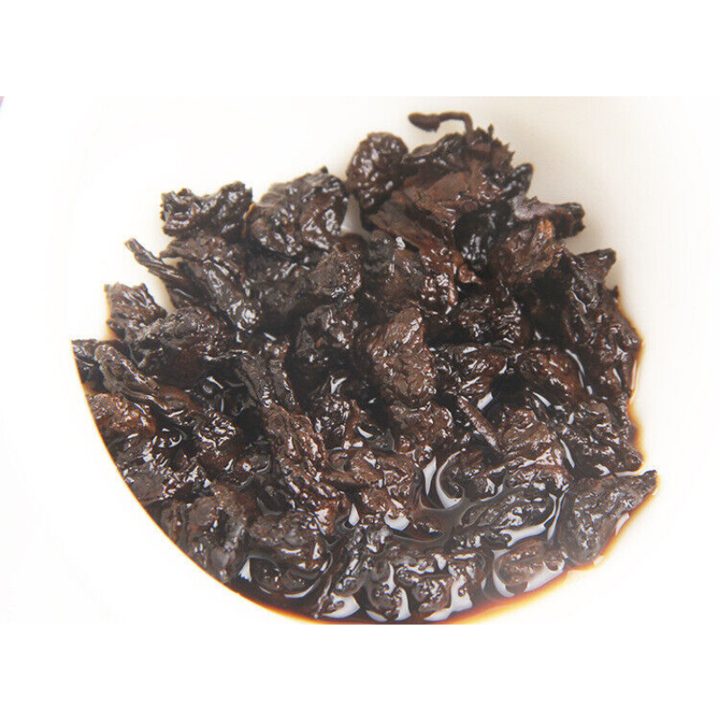 HelloYoung 800g Yunnan Puerh Tea Ripe Tea Brick Menghai Organic Ancient Tree Old Tea Head