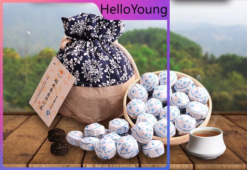 500g Fragrant Cooked Puer Ripe Mini Shu Puerhtea Glutinous Rice Tuocha Pu-erhTea Main image