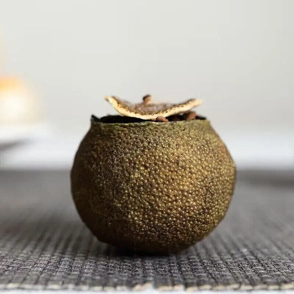 Famous Old Tangerine Ripe Puerh Dried Green Orange Peel Puer Tea Ball 500G