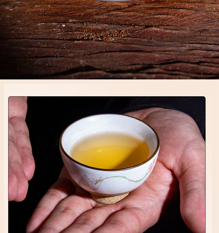 HelloYoung 300g Manzon Yunnan Pu'er tea raw tea leaves old tree pine pressed brick tea