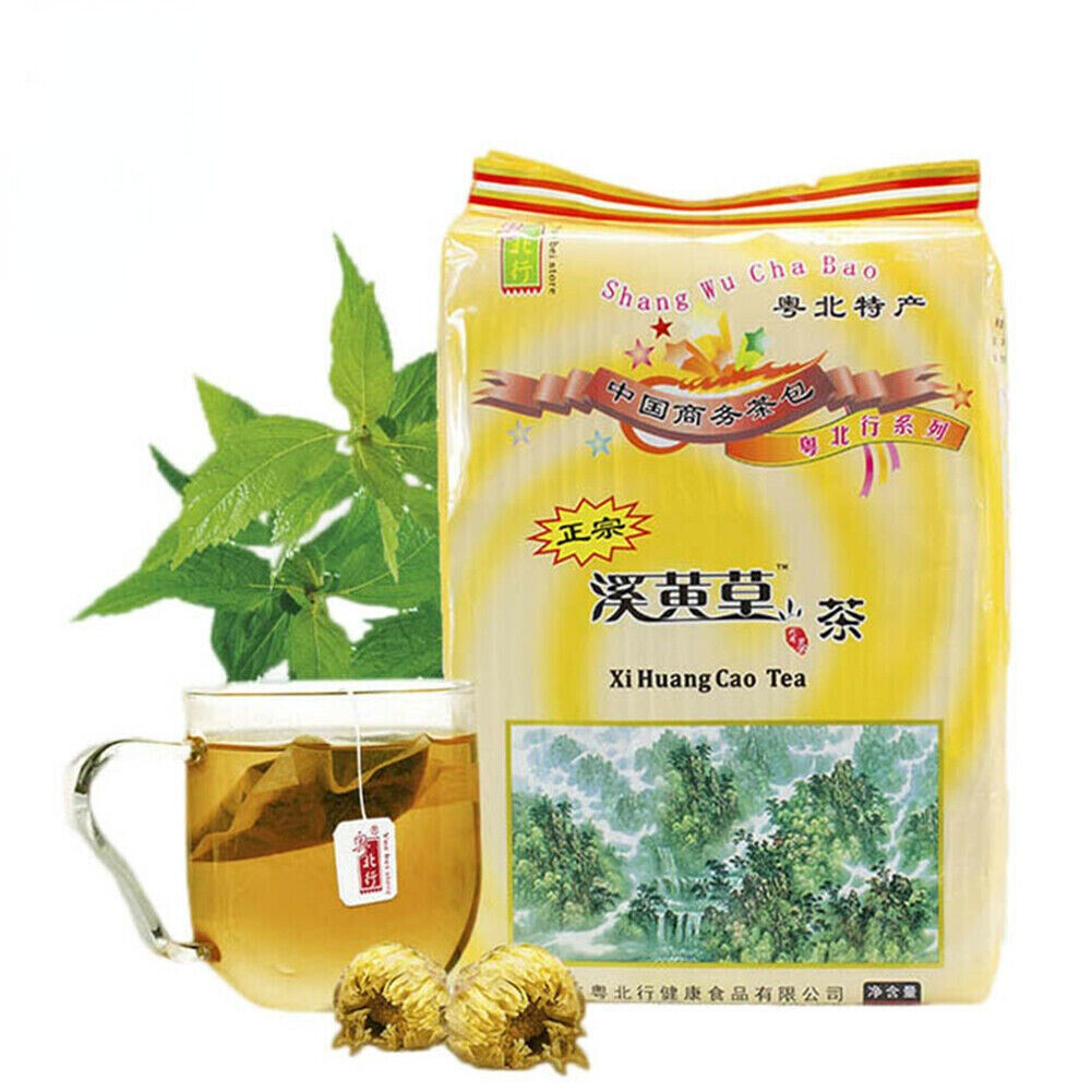 HelloYoung Xi Huang Cao Cha Bagged Ecology Green Food Organic China Health Herbal Tea 200g