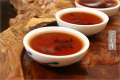 HelloYoung357g made in 1990 Chinese Ripe Puer Tea Naturally Organic Puerh Tea Black Tea