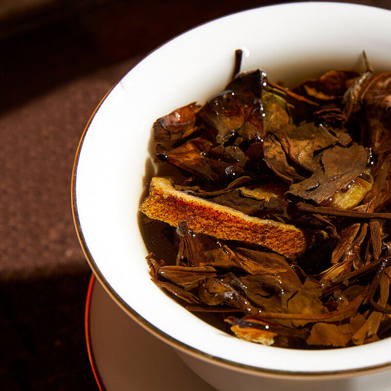 HelloYoung Fuding Old White Tea Chen Pi Shou Mei Small Square Slice Small Biscuit Tea Cake Secondary image