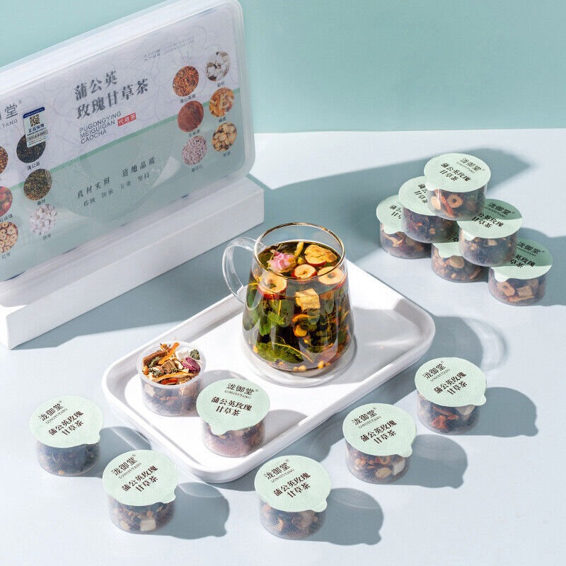 255g Dandelion, Rose & Licorice Tea: Natural Wellness Blend Main image