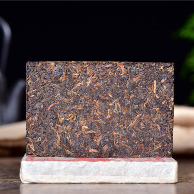 HelloYoung Tea250g Yunnan Aged Pu-Erh Black Tea Premium Pu'er Ripe Tea Bricks Health