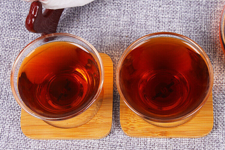HelloYoung Yunnan Pu'er Ripe Tea 357g Big Golden Bud Ripe Puerh Tea Cake