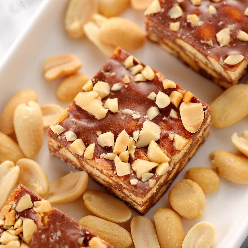 Snowflake Crisp 208gX4 Box Soft Nougat Milk Matcha Chocolate Cake Snacks