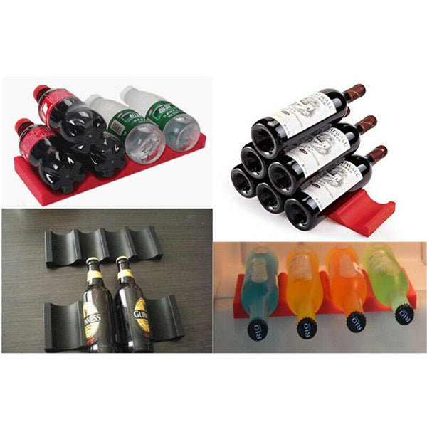 Tidy Tool Organizer Holder Refrigerator Bottle Pad Can Beer Wine Rack Mat Stack