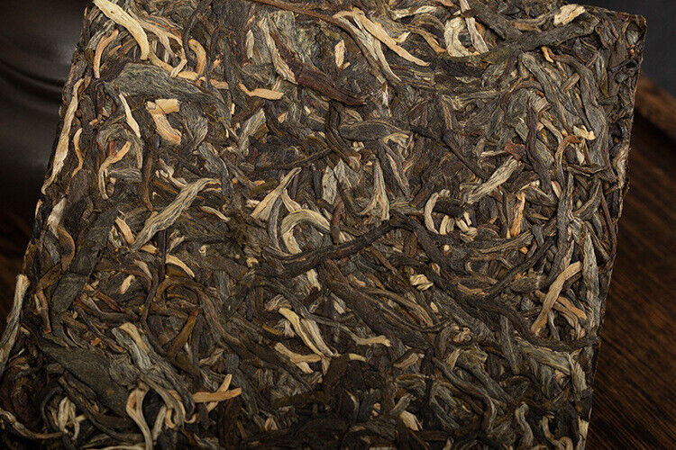 HelloYoung 200g Yunnan Pu'er Tea Bricks Yunnan Pu'er Raw Tea Iceland Jade Square Bricks