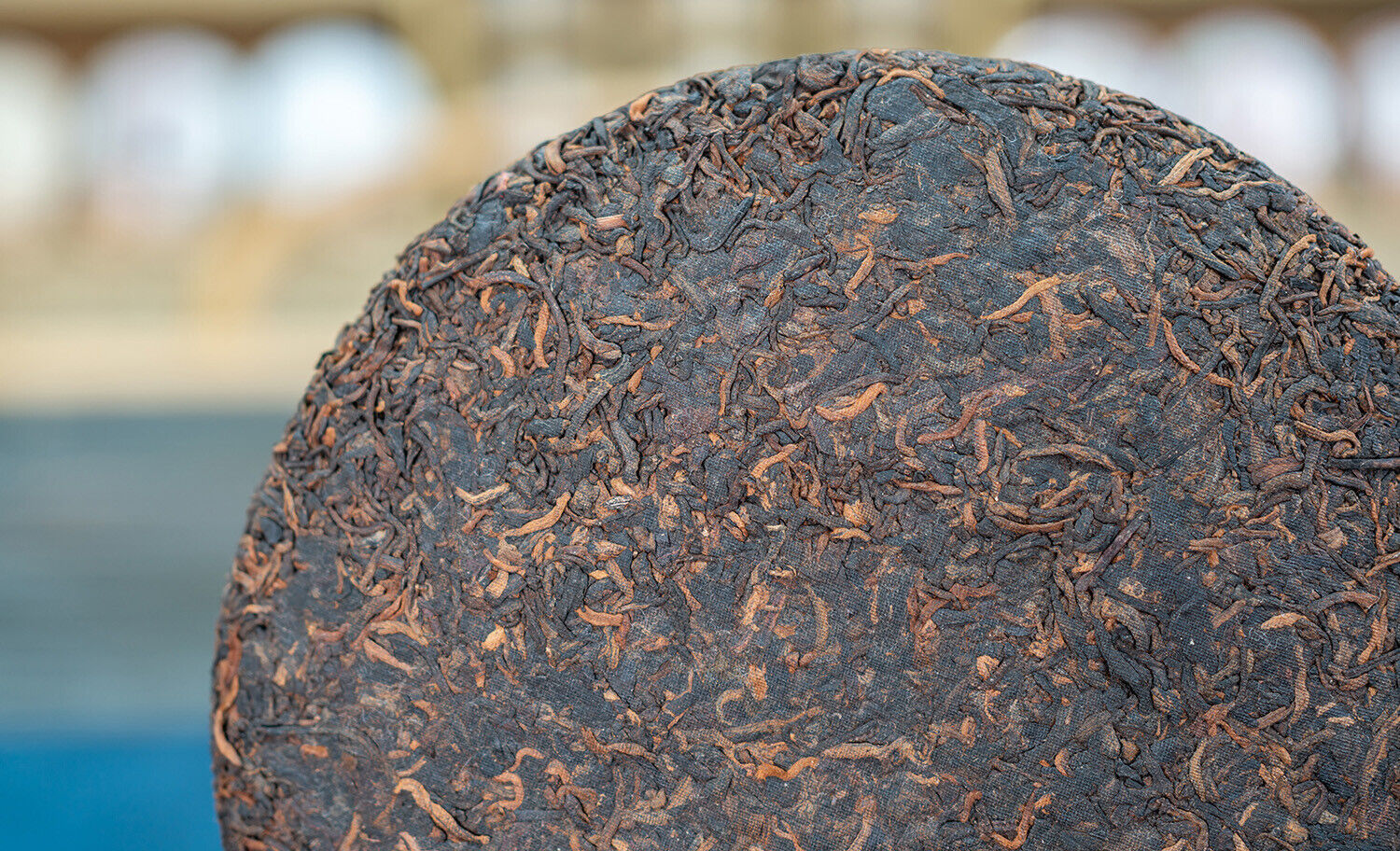 HelloYoung 357g Yunnan Banzhang Dragon Cake Shongyuantang Puerh Ripe Tea Aged Cake Tea