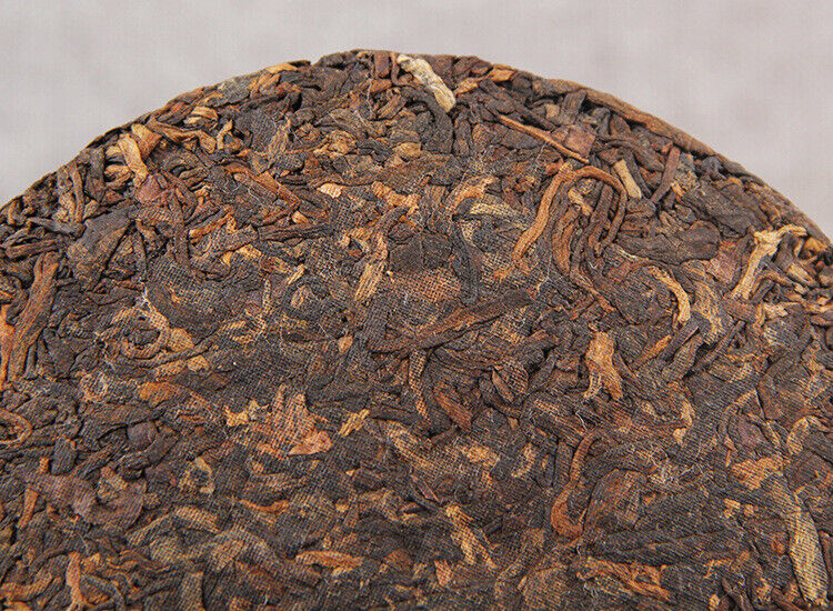HelloYoung 200g Menghai Flavor Puerh Tea Menghai Flavor Ripe Tea Yunnan Seven Seed Cake