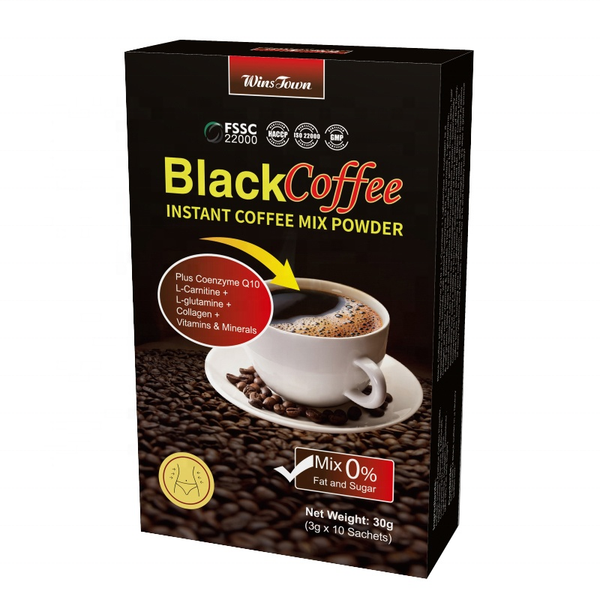 Black Coffee Weight Loss Black Coffee Slim Instant Coffee 10g*18satchets