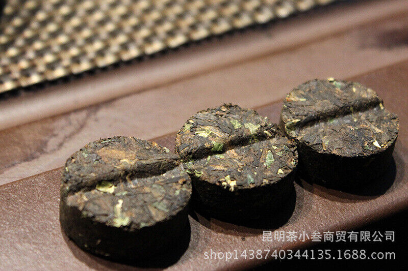 500g Glutinous fragrance Puerh ripe tea small cake 檟 mini tuo tea Strong aroma Main image
