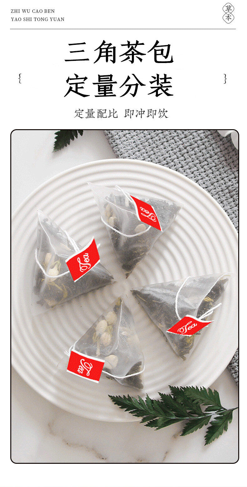 Wholesale Cold Brew Floral Tea Jasmine Tea Pyramid Bags