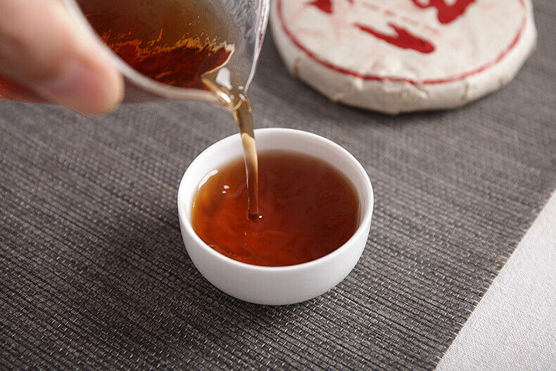 HelloYoung 100g Yunnan Puerh Tea Menghai Ripe Tea Run Cakes Big Tree Small Cakes Ripe Tea