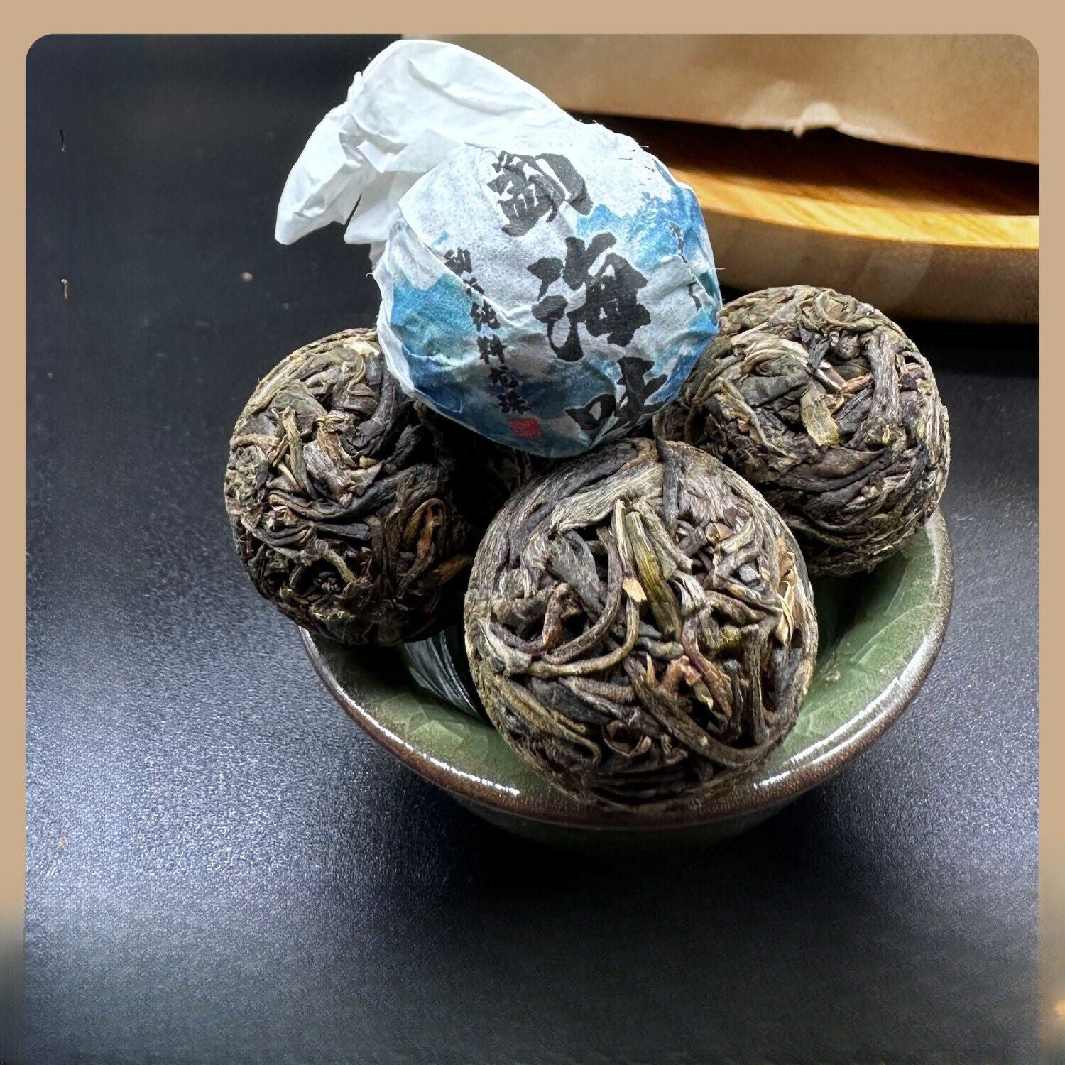 Chen Xiang Ban Zhang Raw Tea Long Zhu Puerh Tea Palace Puerh Secondary image