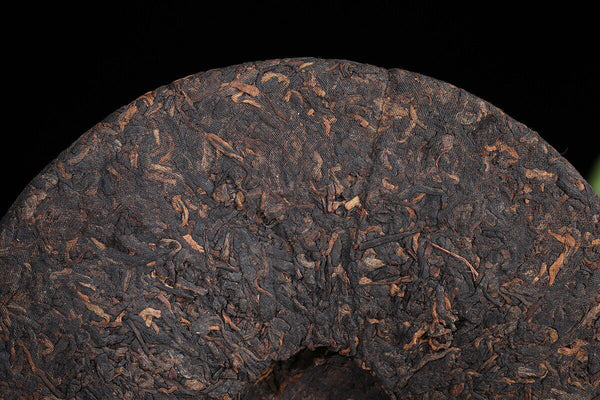 HelloYoung 357g Yunnan OldPanzhang Puerh Ripe Tea Cake Menghai Flavor Pure Material