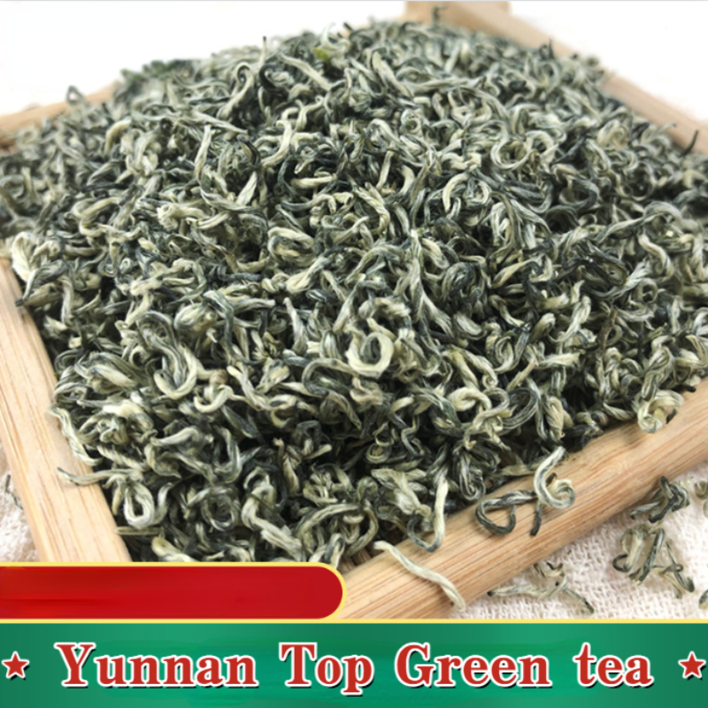 Top Big Leave Roasted Green Tea Herb Natural Authentic BiluochunTea 500g/1.1LB Main image
