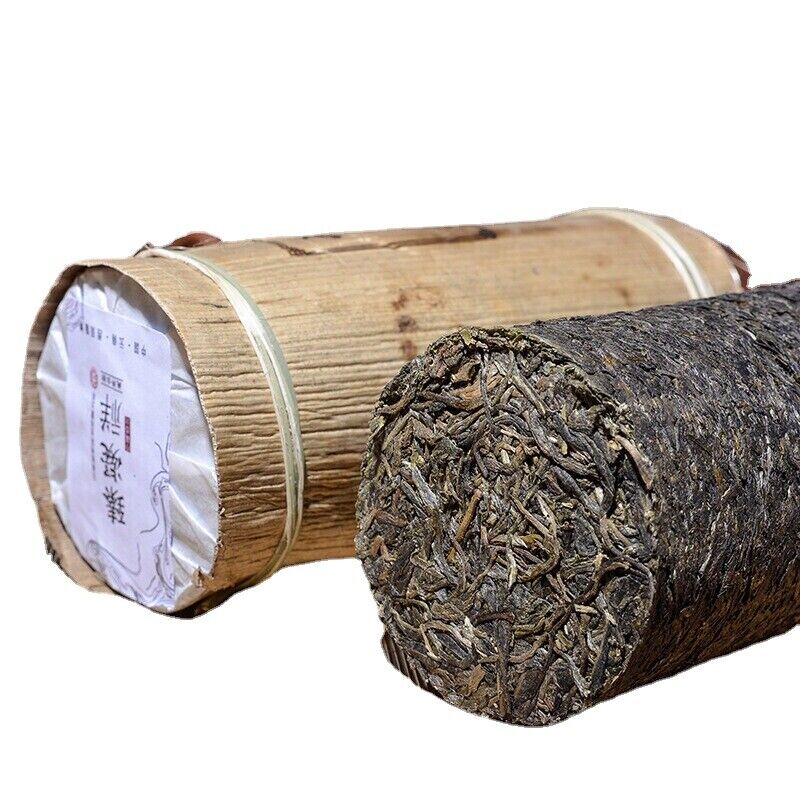 HelloYoung Pu'er Tea Tuo Tea Small Family Sai Ancient Tree Tea Pu'er Tea Column 1000g/2.2lb