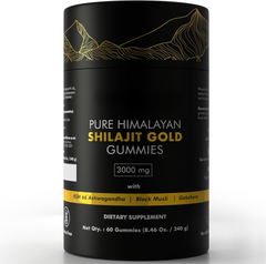 Pure Himalayan Shilajit Gummies Organic,Boost Energy,Stress Relief  Ashwagandha