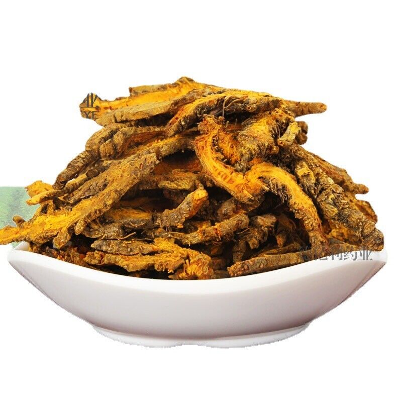 HelloYoung Chinese Herbal Medicine Huanglian Monocotyledon Yellow Lian Selected Slices 500g