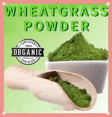 ORGANIC WHEATGRASS POWDER - Wheat Grass Premium Grade - Detox & Wellness