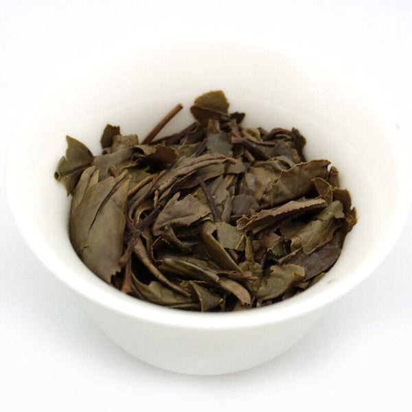 HelloYoung Floral Fragrance Tea Healthy Drink 300g Fuding White Tea Cake Shoumei Green Tea