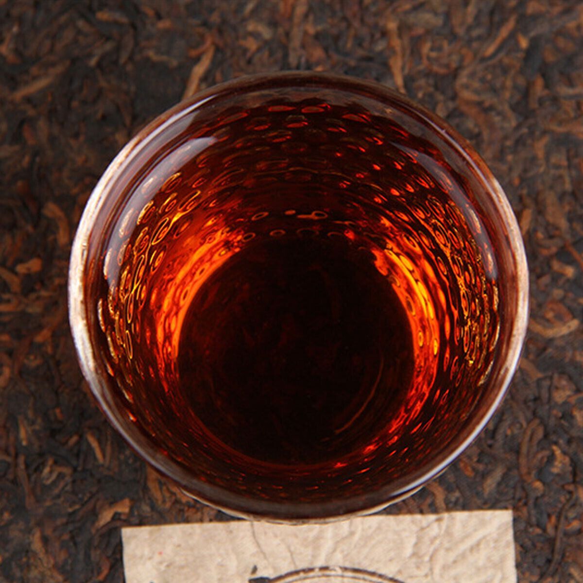 357g/12.59oz Laobanzhang Ripe Puerh Tea Ecological Tea Golden Bud Black Tea