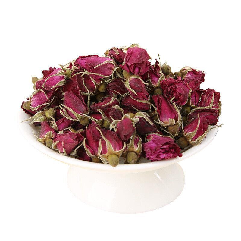 Natural handmade picking Pingyin Double Petal Red Rose Petal Flower Tea