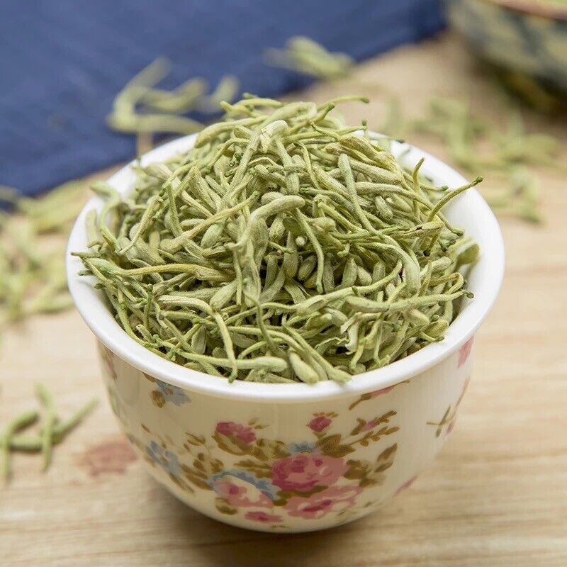 Blooming Honeysuckle Flower Tea Japonica Honeysuckle Herbal Tea Dried Flowers Secondary image