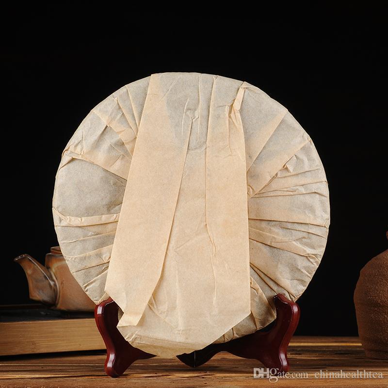HelloYoung Aged Zhong Cha Green Seal Chinese Pu er Tea Yunnan Cooked Puer Ripe 357g